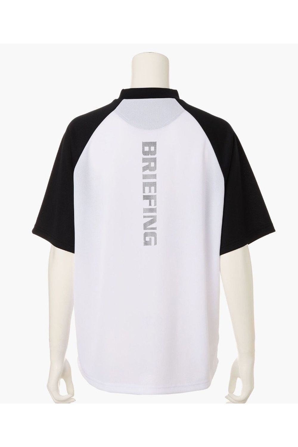 【26SS】【レディース】 WOMEN’S BI-COLOR HIGHNECK RF / バイカラー リラックスフィット ハイネックTシャツ (ブラック)