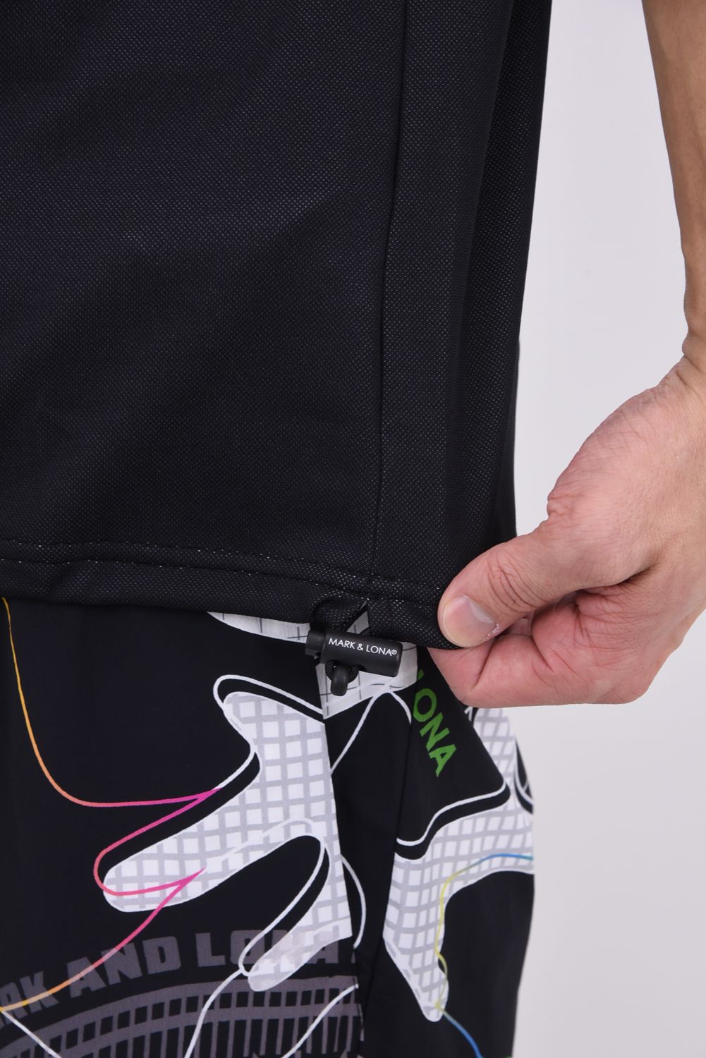 【2026SS 木村拓哉さん着用 VOL.4】 LOVE OF GOD SPECTRUM PERFORMANCE MOCK / ジャパンメイド スカルジャカード スワロフスキー モックネックTシャツ (ブラック)