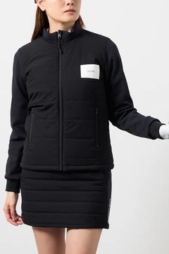 【26AW】【レディース】 HYBRID PUFF JACKET / ハイブリッド パファージャケット (ブラック)