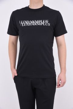 CONTINUOUS PATTERN T-SHIRTS / コンティニュアス ロゴ 半袖Tシャツ ブラック