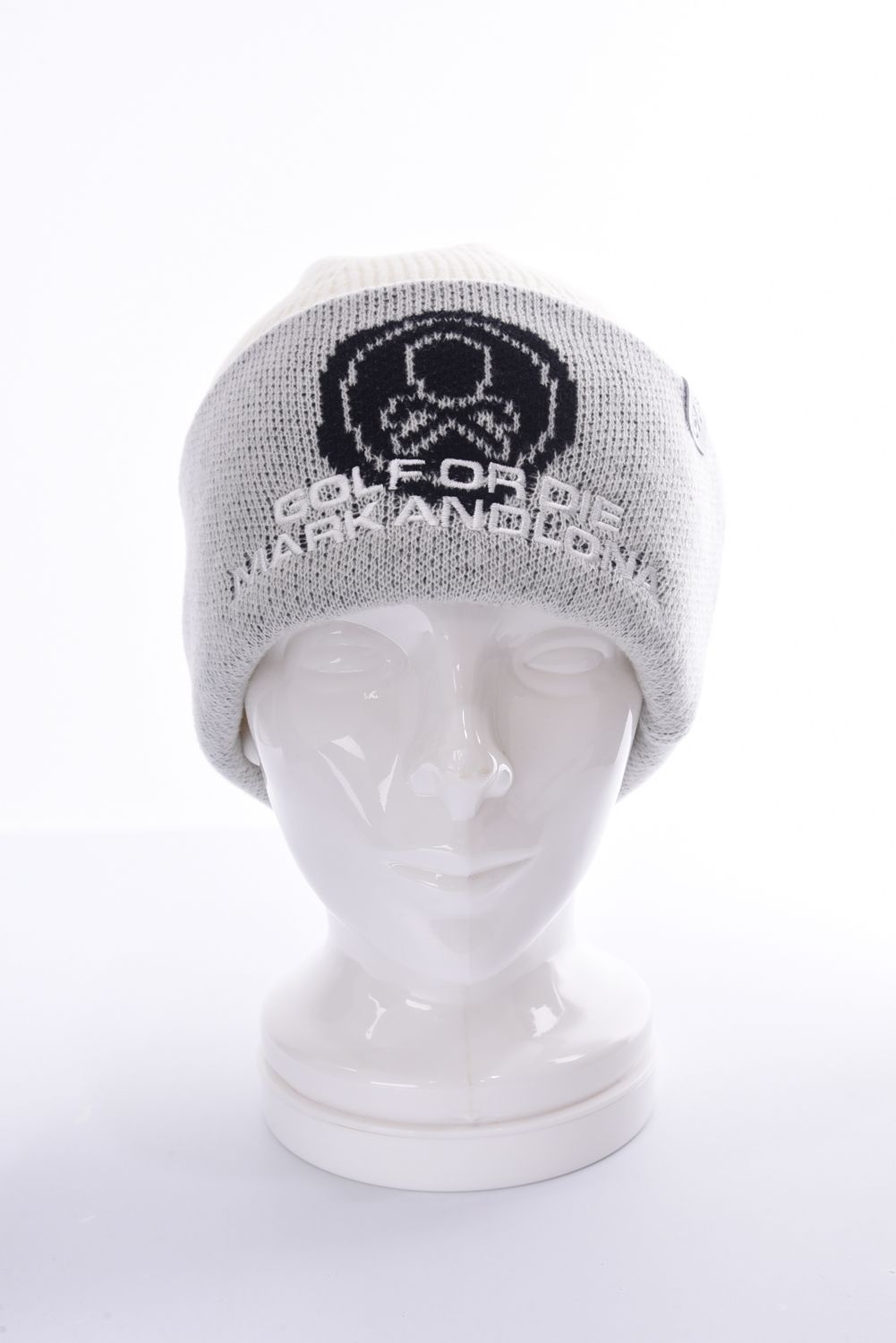 RUSTY BEANIE KNIT CAP / ウールアクリル ニット キャップ (アイボリー)