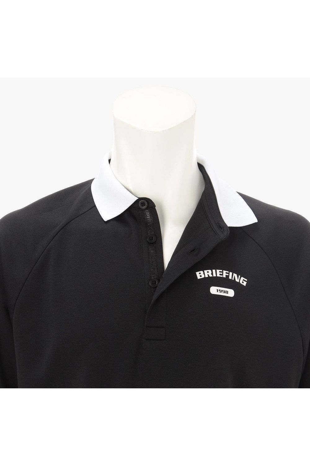 【26SS】 MEN’S COLLEGE LOGO POLO RF / カレッジロゴ リラックスフィット ポロシャツ (ブラック)