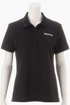 【レディース】 WOMENS TOUR POLO / ブランドロゴ ポロ (ブラック)