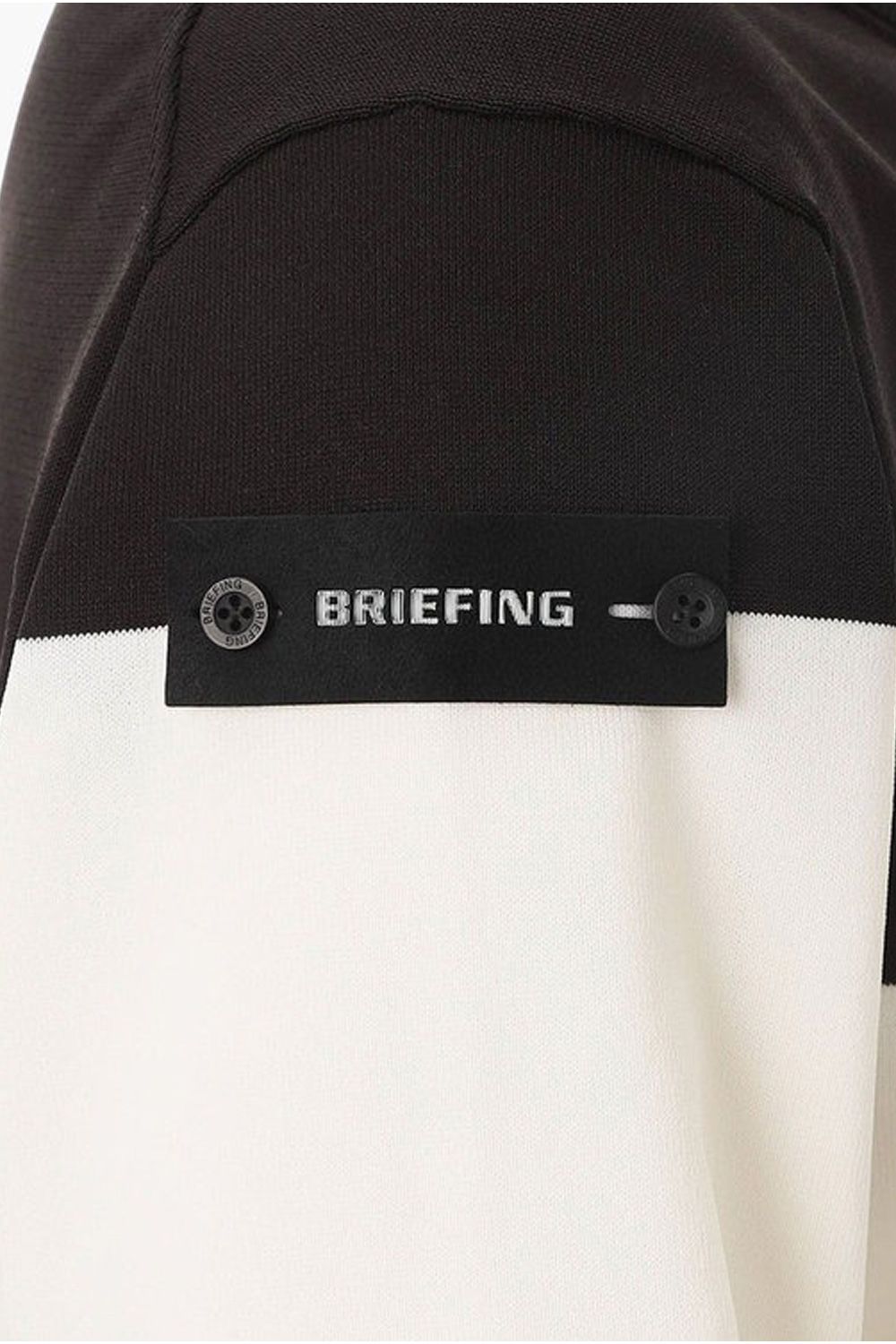 【26SS】 MEN'S WR BI-COLOR CREWNECK KNIT / 超撥水糸 バイカラー クルーネック ニット (ブラック)