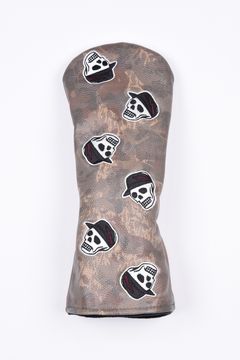 【26AW】 PIONEER TOWN Camo FW COVER / スカル刺繍ワッペン ツリーカモ フェアウェイウッドカバー (カモ)