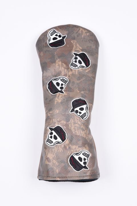 【26AW】 PIONEER TOWN Camo FW COVER / スカル刺繍ワッペン ツリーカモ フェアウェイウッドカバー (カモ)