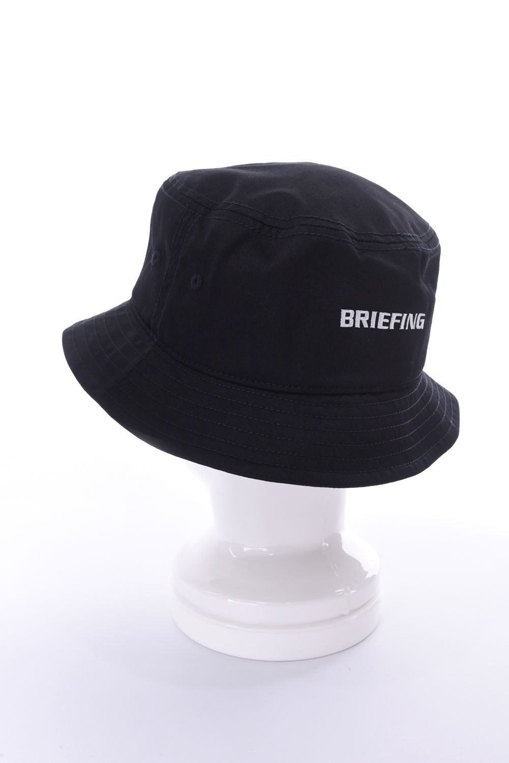 【26SS】 MEN’S BG LOGO HAT / BGロゴ バケットハット (ブラック)