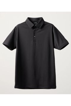 【26SS】 ヒートパンチングポロシャツ (ブラック) （4月上旬入荷予定）