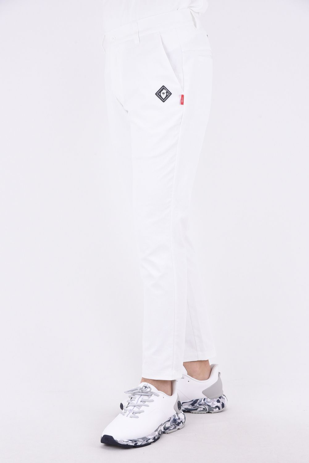【期間限定ポイント10倍】BACK LOGO PANTS / バックロゴ パンツ (ホワイト)