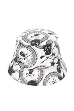 【26SS】 ATLAS VENT BUCKET HAT / アイアンスカルプリント バケットハット (ホワイト)