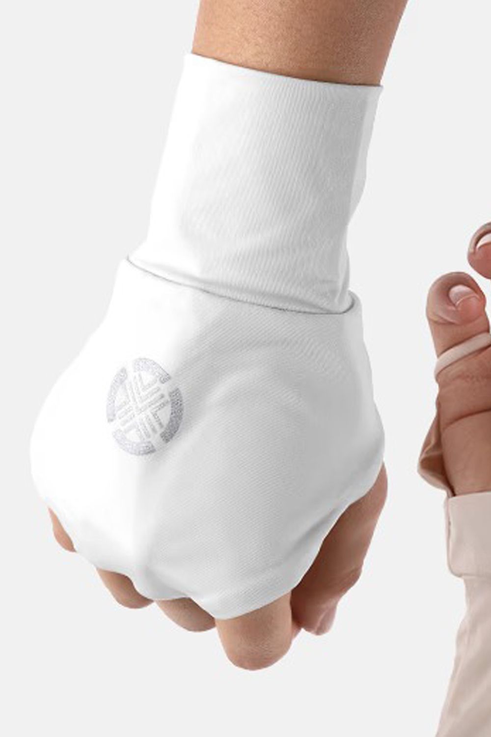 【26SS】【ユニセックス】 BACK-OF-HAND GLOVE (Right Hand) / 接触冷感 UVカット 右手用ハンドカバー (ホワイト)