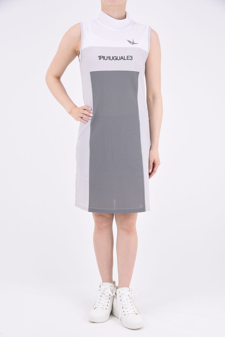 1PIU1UGUALE3 GOLF - 【レディース】 SIDE SWITCH NO-SLEEVE ONE-PIECE 