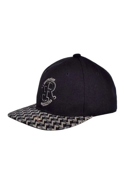 【26AW】GM BRIM CAP LANATEC / RRロゴ刺繍 オリジナルテキスタイル ブリムキャップ(フラット） (ブラック)