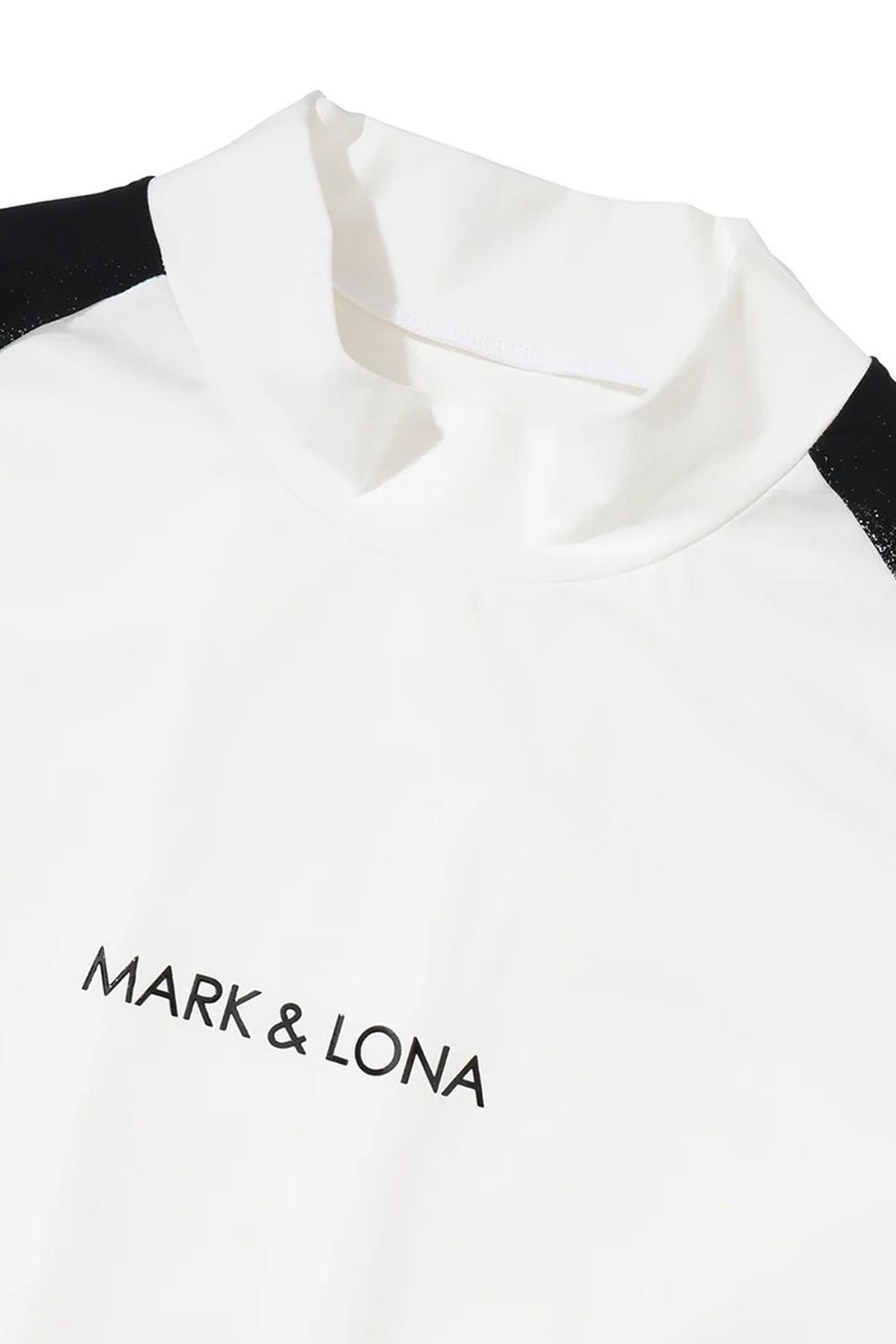 【26AW】 VANGUARD PANEL MOCK NECK / モックネックTシャツ (ホワイト)