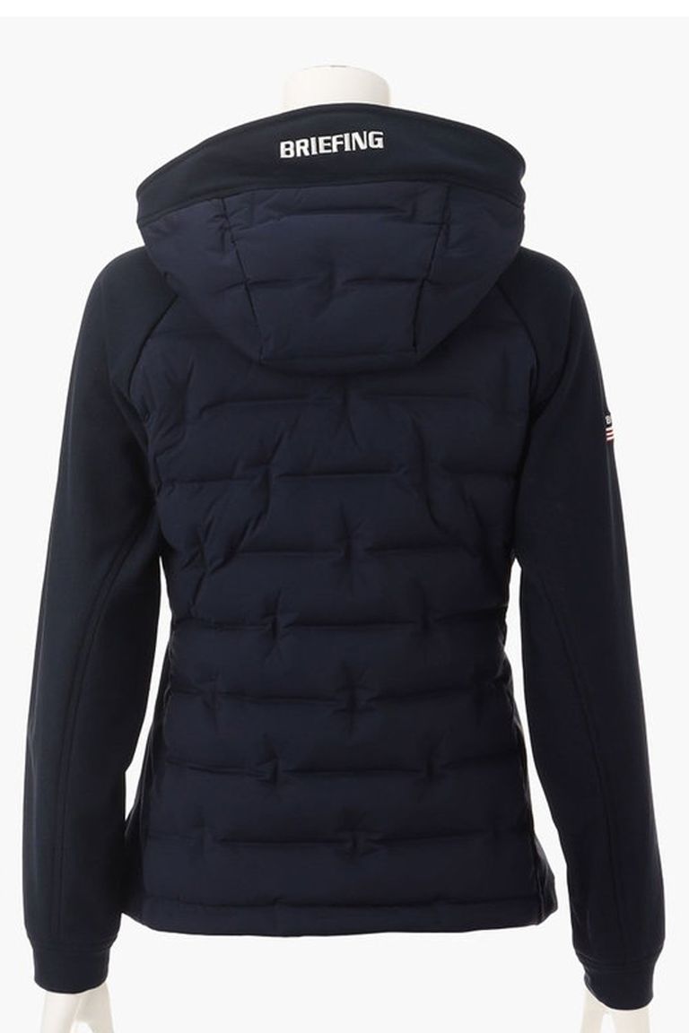 BRIEFING - WS HYBRID DOWN PARKA / ブランドロゴ ハイブリッド  