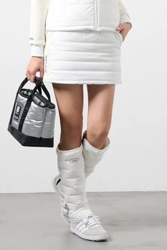 【26AW】【レディース】 PUFFER LEG WARMER / パファーレッグウォーマー (ホワイト)