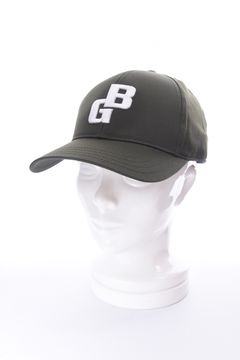 BG INITIAL CAP / BGイニシャルロゴ キャップ (オリーブ)