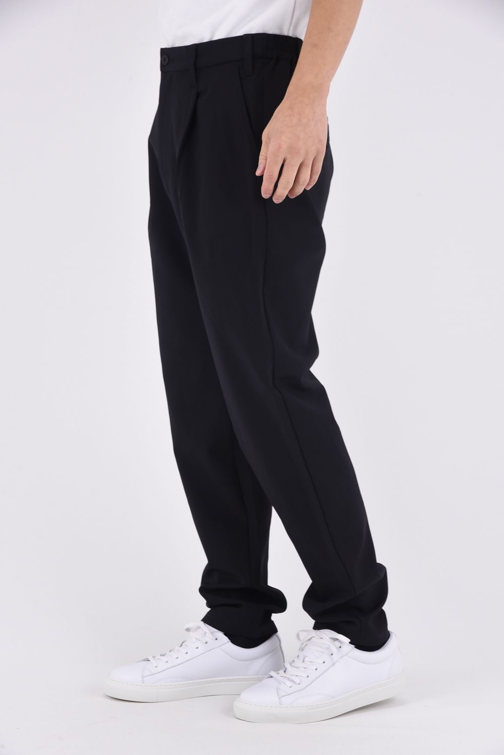 【26SS】 CE MEN'S NYLON WIDE TAPERED CARGO PANTS / ナイロン ワイド テーパード カーゴパンツ (ブラック)