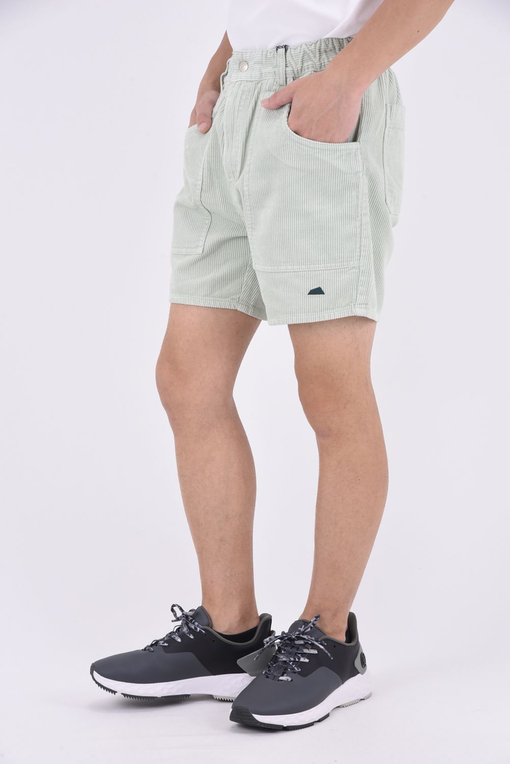 SALVAGE PUBLIC Kolepa - Uka Corduroy (8W) Shorts / ルーズフィット コーデュロイショーツ  (エクリュ) | GOSSIP GOLF