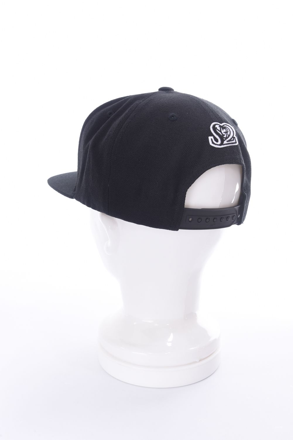 3D LOGO SNAPBACK CAP / 3Dロゴ スナップバック キャップ (ブラック)