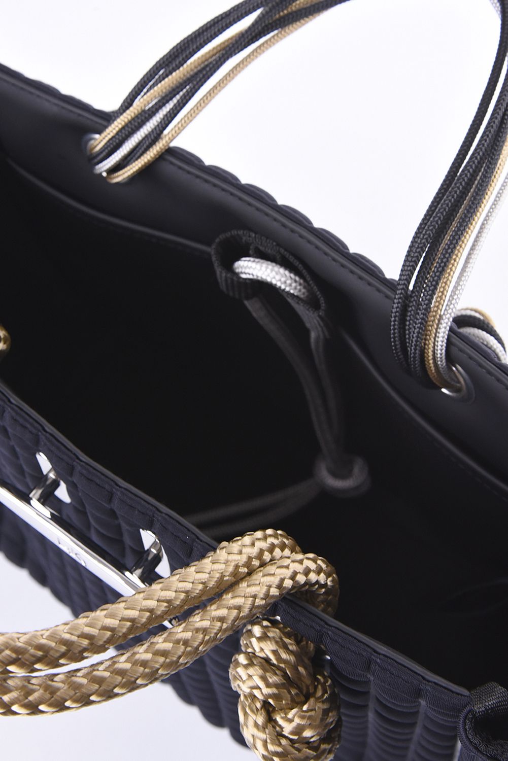 CLEAT TOTE mini TOM1008 / クリート トート ミニバッグ スクエア （ブラック）*