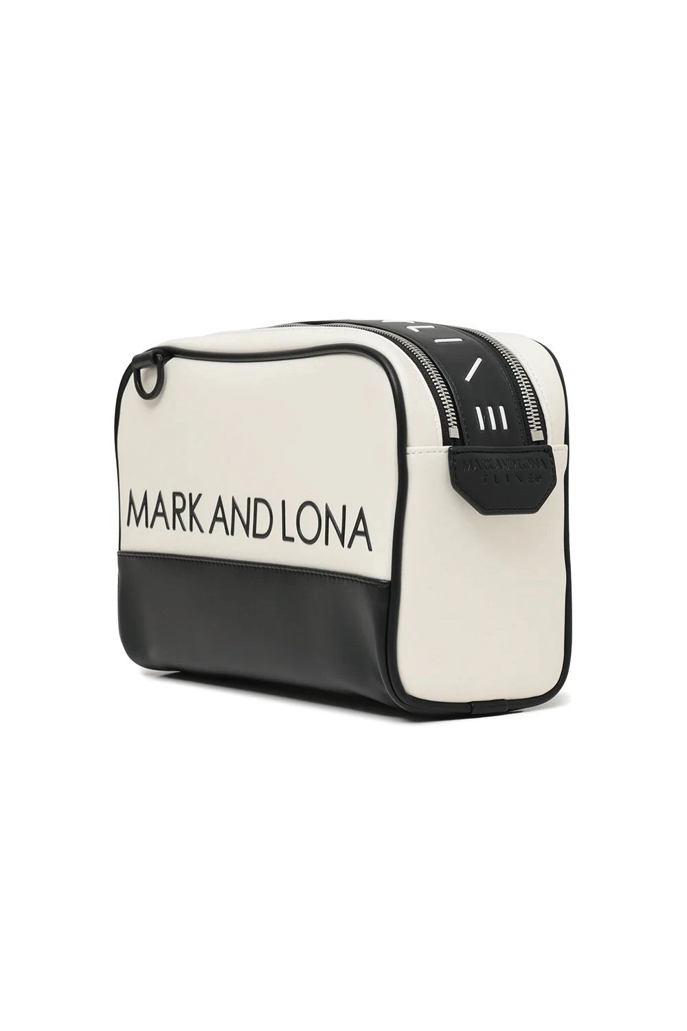 【26SS】【T-LINE】 VELOCITY UTILITY POUCH / モノトーン シンセティックレザー 2WAYポーチ (ホワイト)