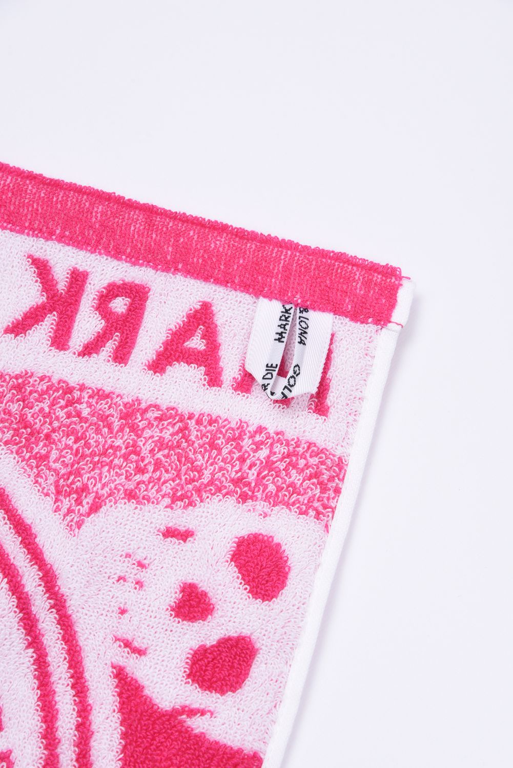 【プレゼント好適品】 HAND TOWEL(SMALL) / スカルカモフラージュ柄 今治 ハンドタオル (ピンク)