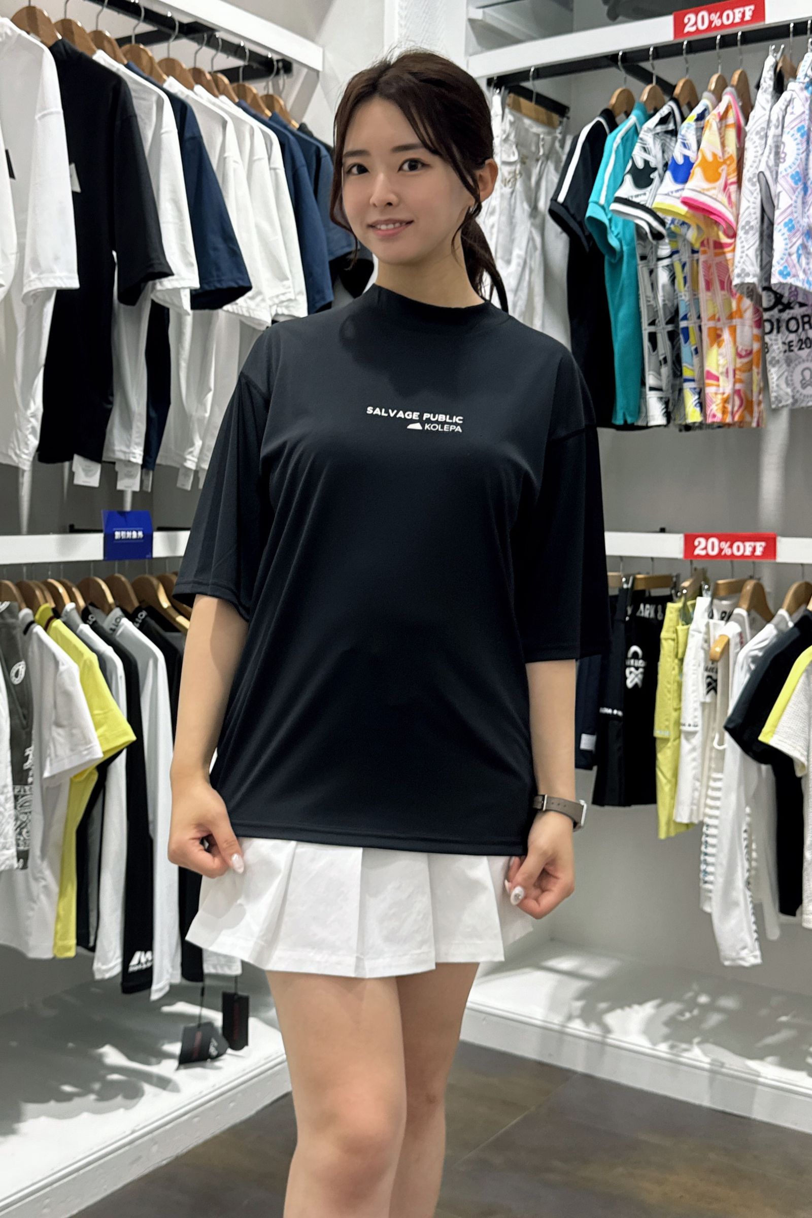 SALVAGE PUBLIC Kolepa - 【2025AW】 Pālulu Mockneck S/S(Laua