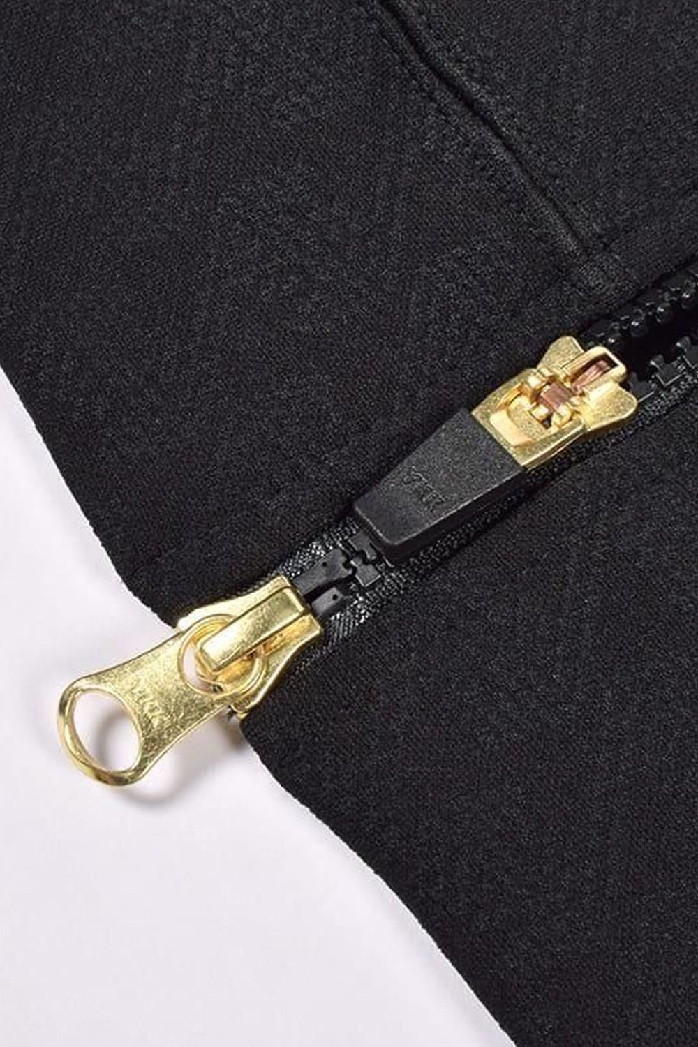 【25AW】 JACQUARD STAND COLLAR JACKET / ジャガード スタンド カラージャケット (ブラック)*