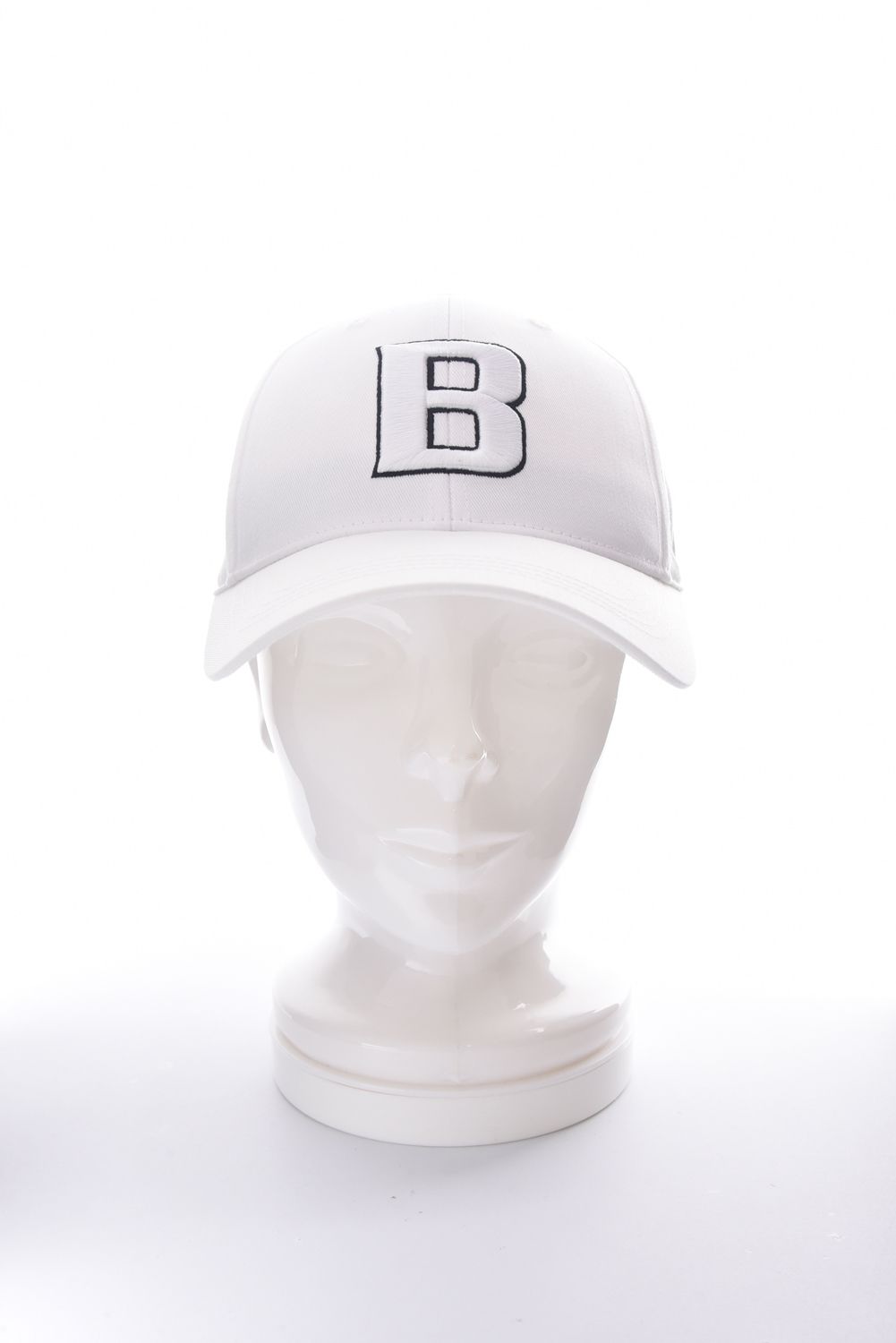 【26SS】 MEN’S INITIAL CAP / ブランドイニシャル刺繍 キャップ (ホワイト)