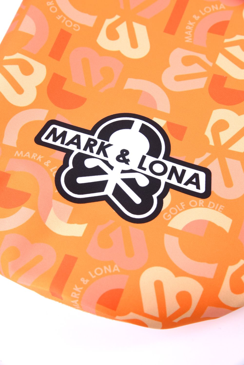 【26SS】 QUADRA ROUND COOLING BAG / エレメントスカルプリント ハンドル仕様 アイスバッグ (オレンジ)