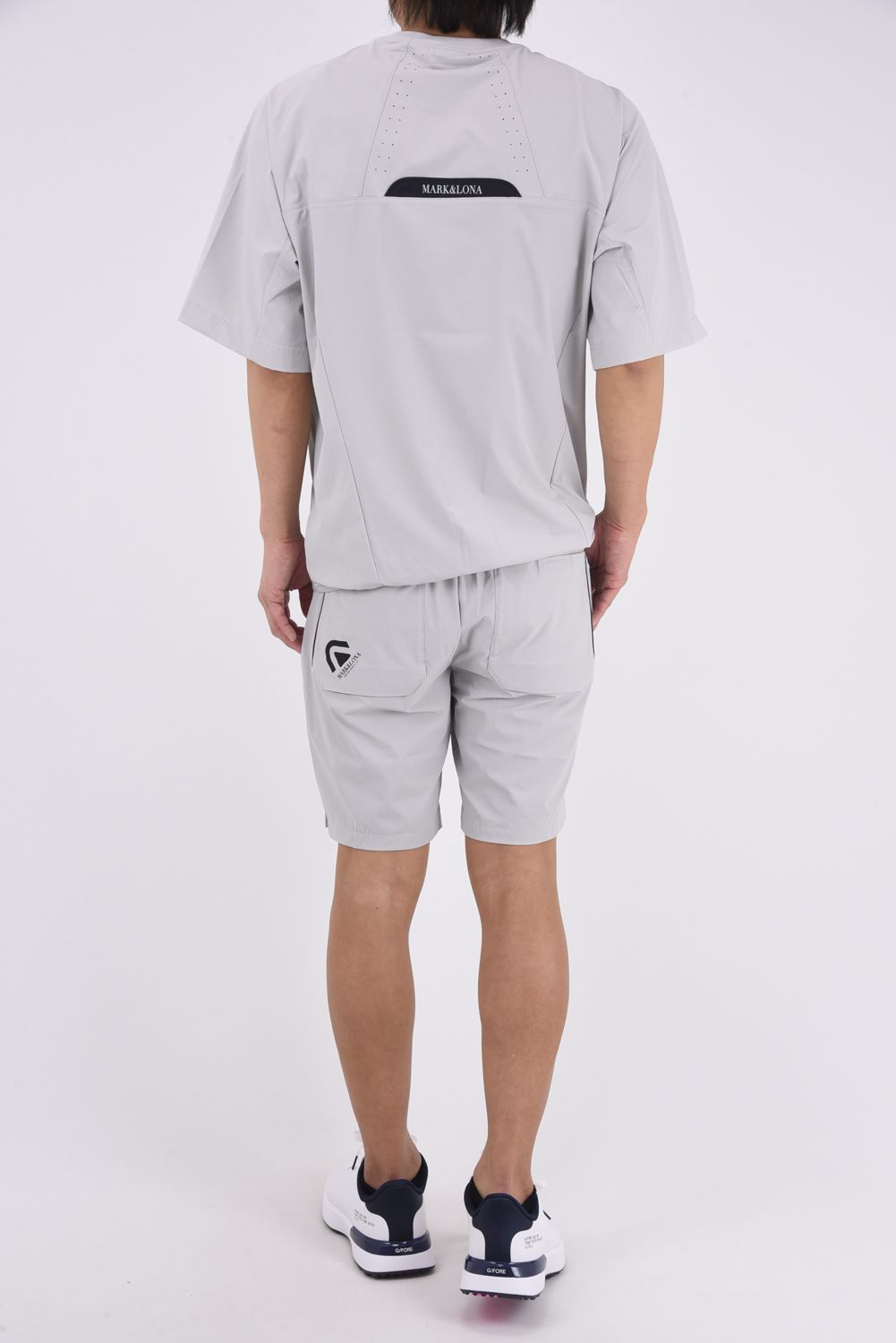 【26SS】【CODE COLLECTION】 DCST / ストレッチナイロン ショートパンツ (ライトグレー)