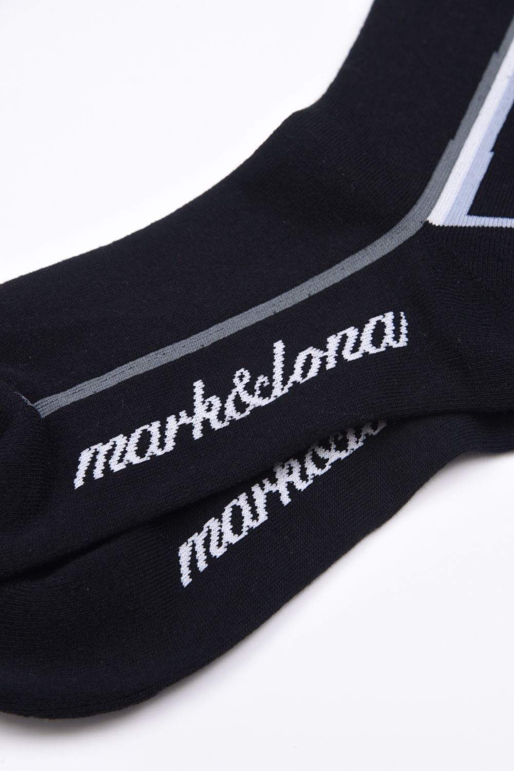 【26SS】【レディース】 ELMT SPORT LINE OVER-KNEE SOCKS / サイドライン オーバーニーソックス (ブラック)