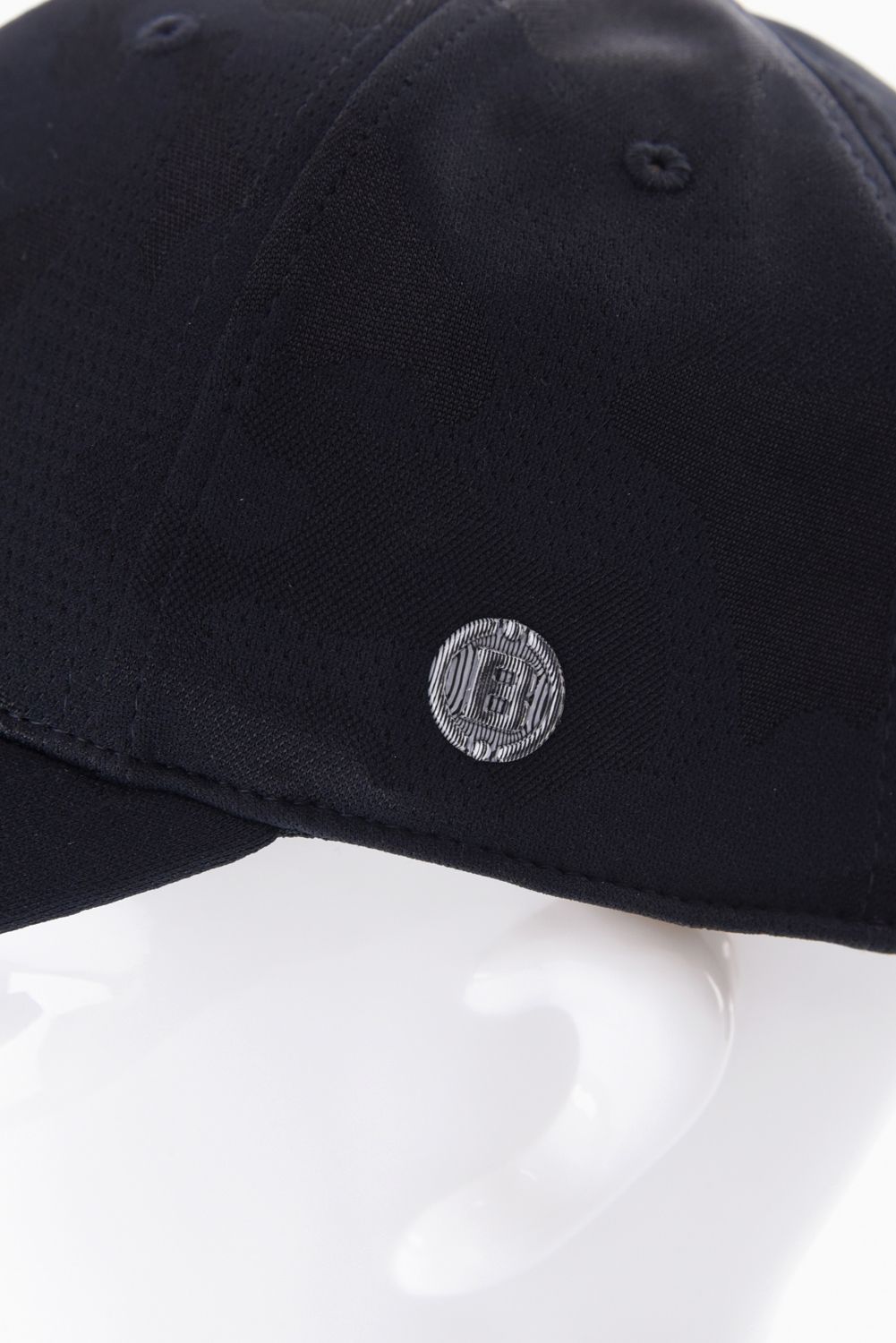 【26SS】 MEN’S CAMO JQ CAP / カモフラージュジャカード キャップ (ブラック)
