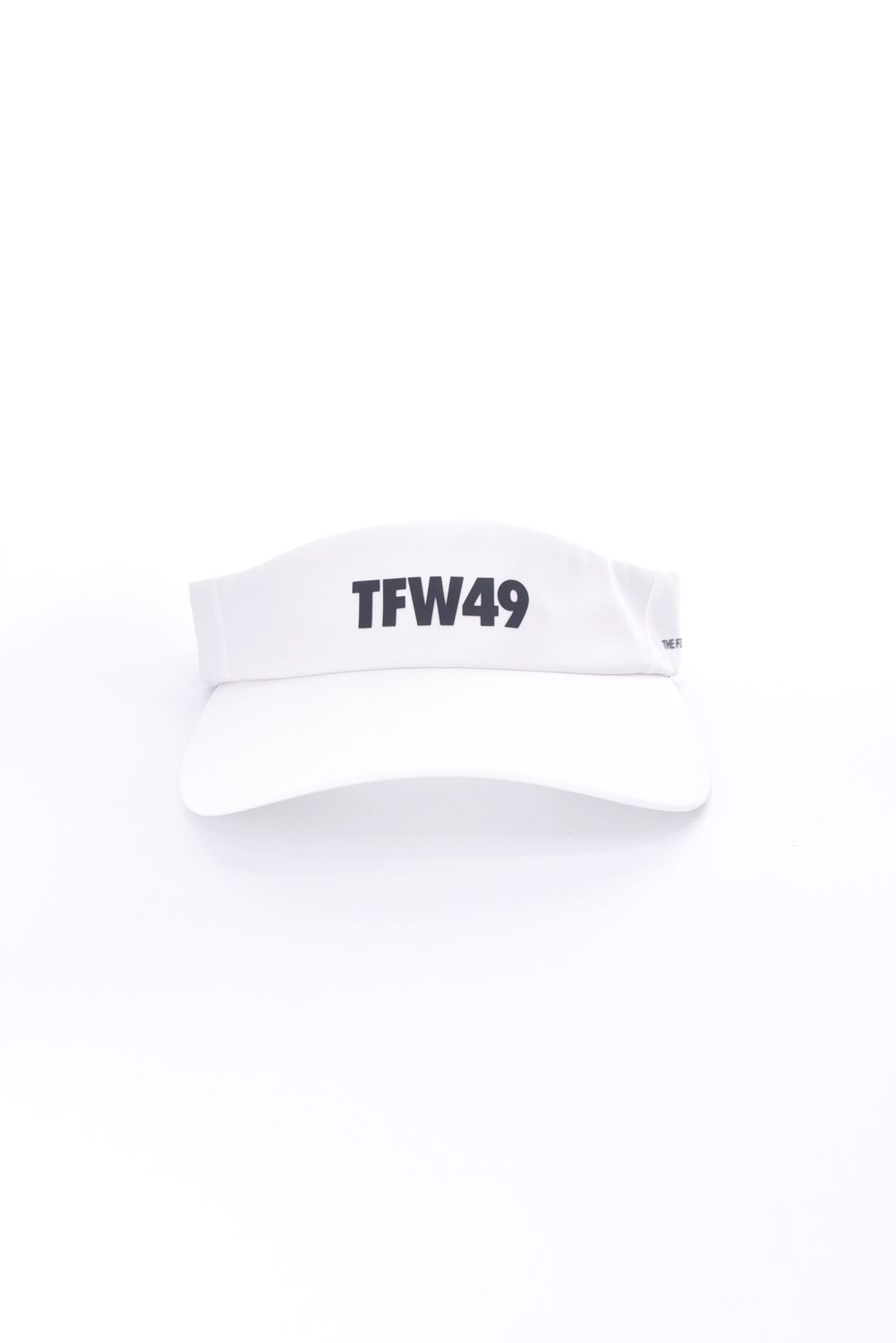 TAFFETA SUN VISOR / ブランドロゴ サンバイザー (ホワイト)