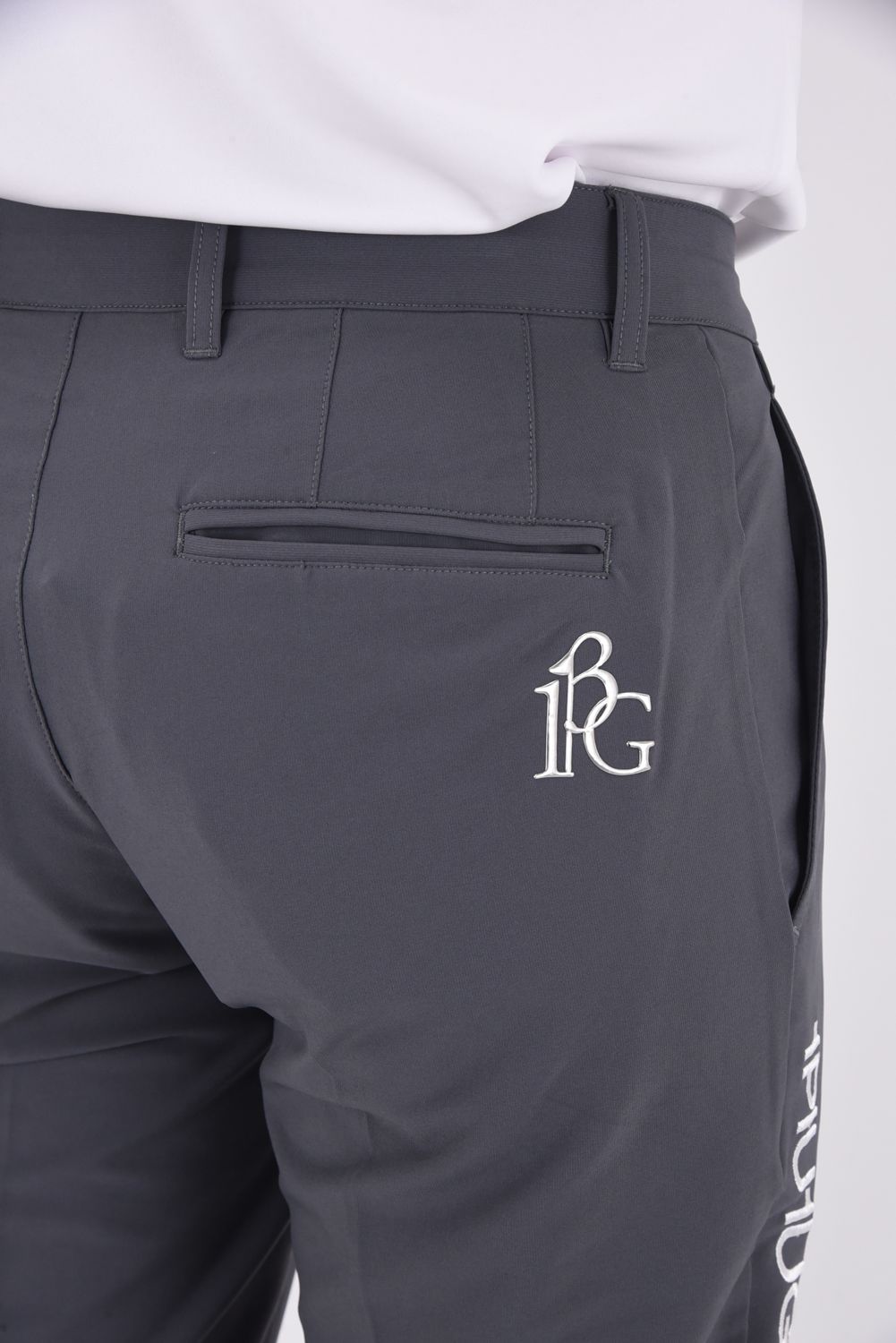 RIB PANTS / リブパンツ (グレー)