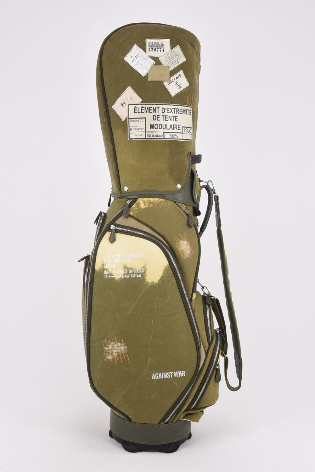 【銀行振込・代金引換不可】【返品・交換不可】 ミリタリーマテリアル キャディバッグ