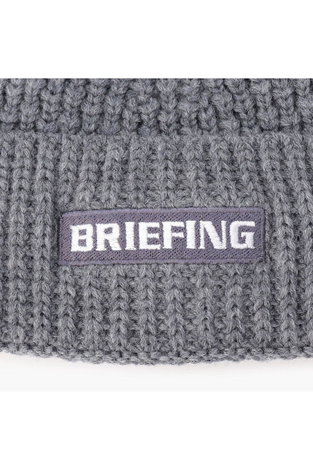 MEN’S WR WOOL BEANIE / ボックスロゴ ニットビーニー (グレー)