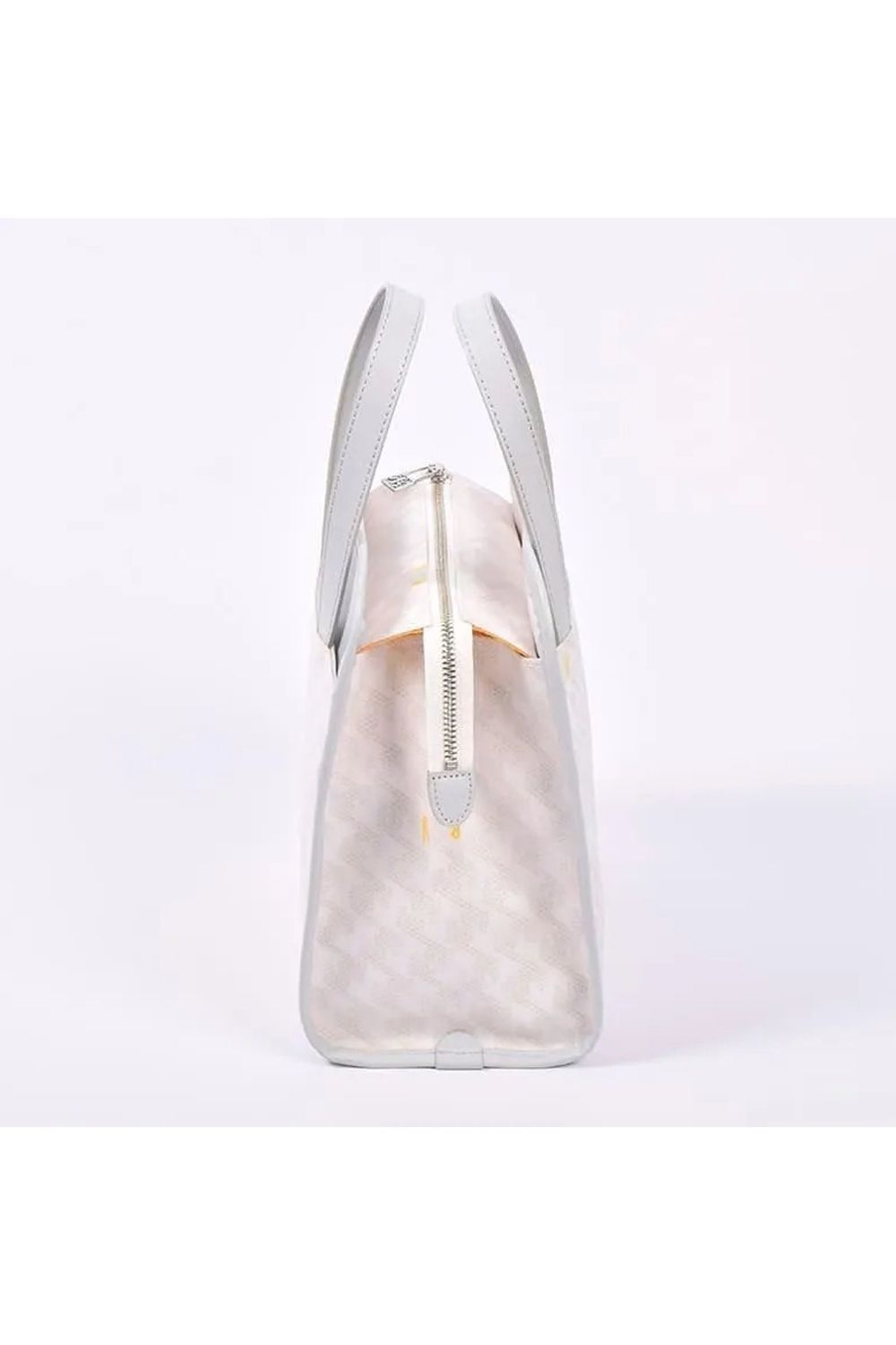 【26SS】 LANIUS TETRA (ラニウス テトラ) / ブランドオリジナルテキスタイル スリム カートバッグ (モノホワイト)*