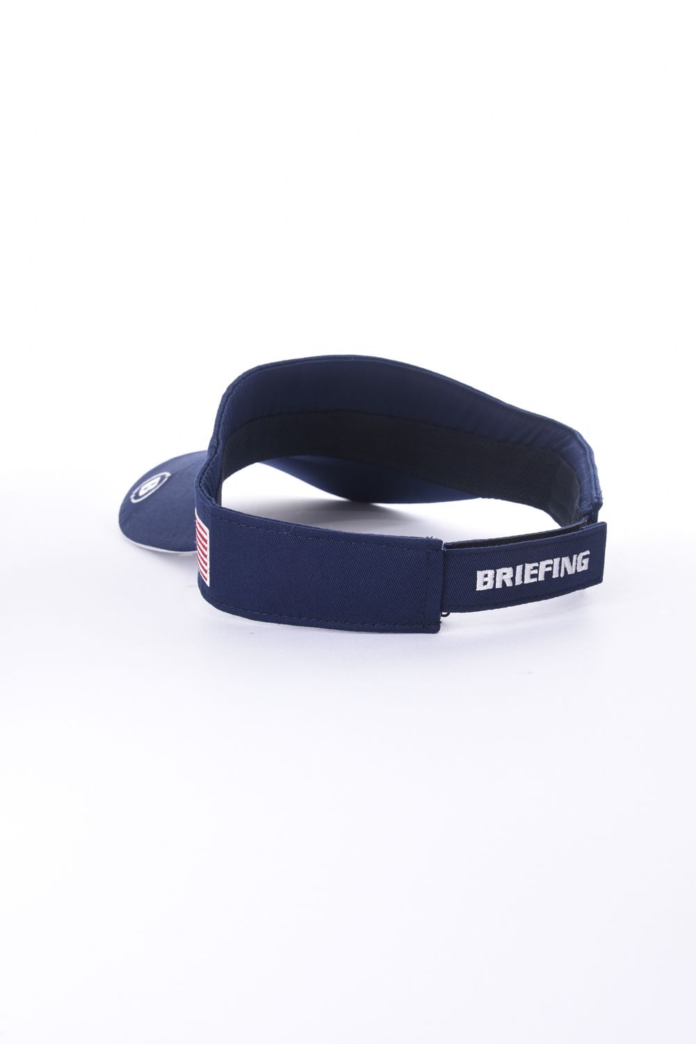 MENS BASIC VISOR / ロゴ刺繍 ベーシック サンバイザー ネイビー