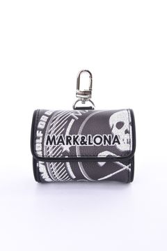 【26AW】 ATLAS SIGNATURE BALL POUCH / アイアンスカル シンセティックレザー 多機能ボールポーチ (ブラック)