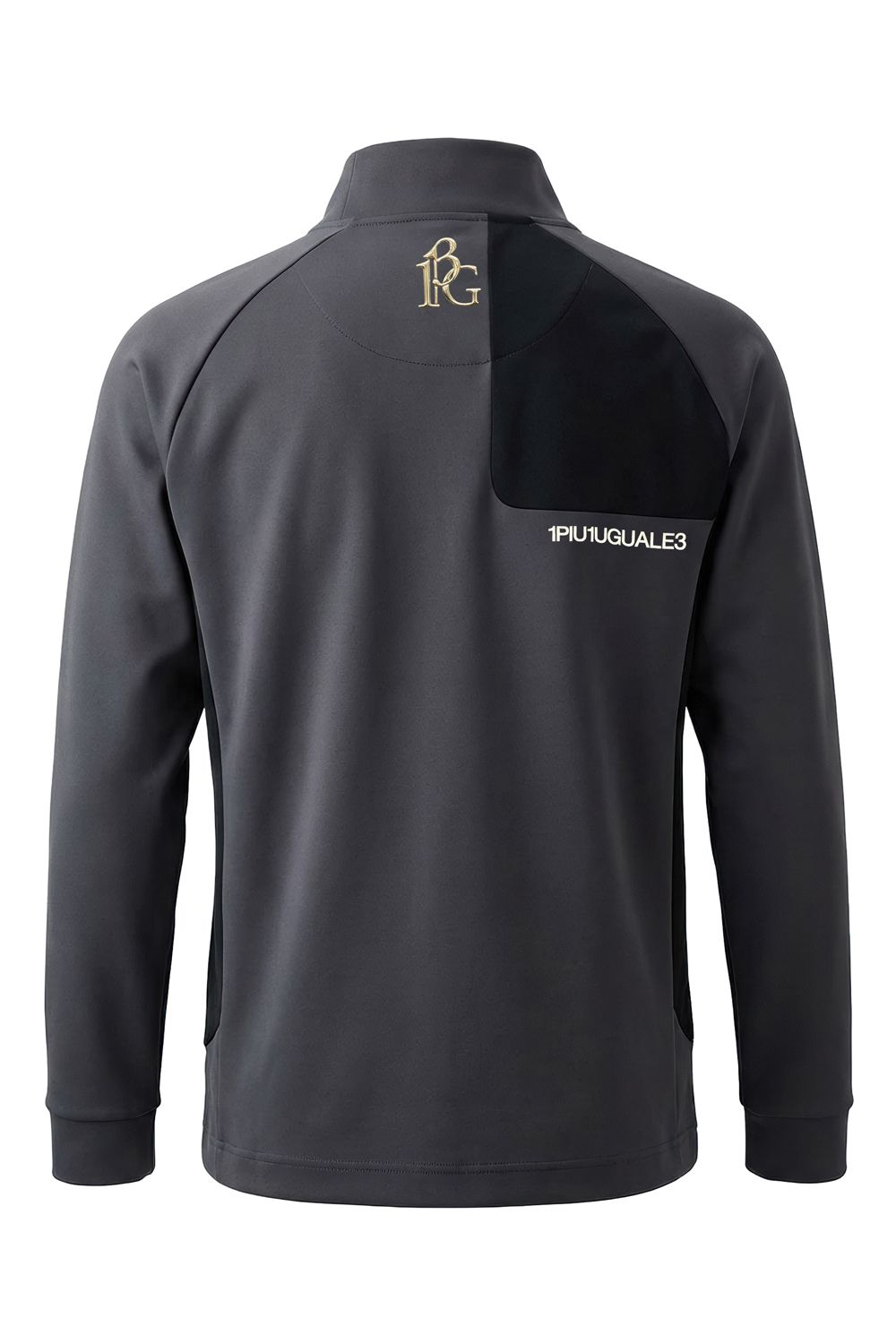 【26AW】 Shoulder Panel Mock NeckLong Sleeve / ショルダーパネル モックネック (グレー) (9月入荷予定)
