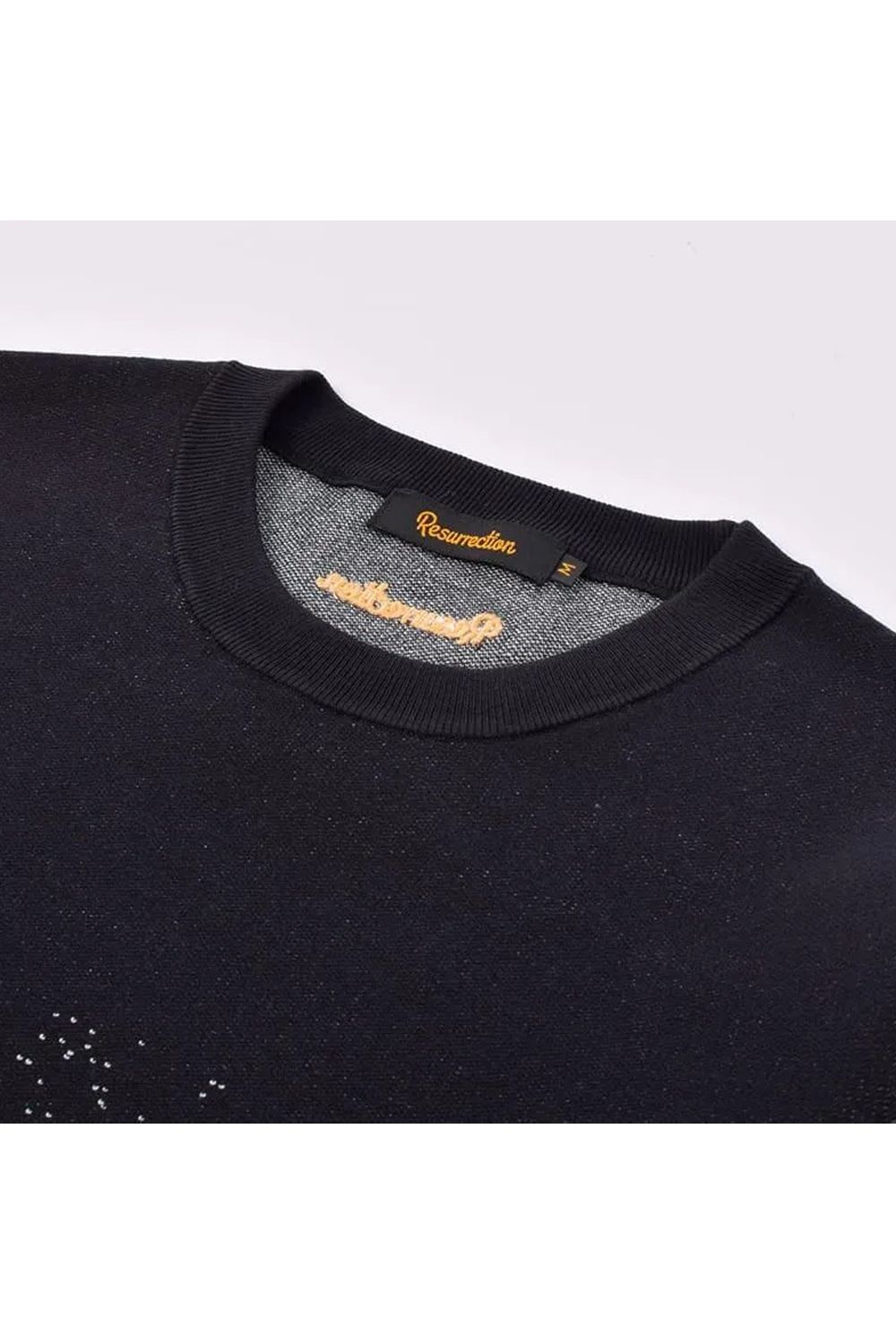 【26AW】 GM GRADATION KNIT / グラデーション ニット (ブラック)*