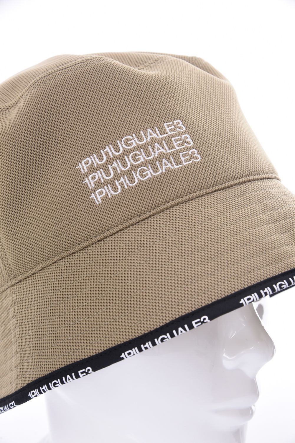 1PIU1UGUALE3 GOLF - BUCKET HAT / ブランドロゴ カノコ バケット