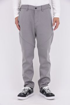 【25AW】 MEN'S WARM LOGO LINE SLIM PANTS / ダンボールニット ロゴ ライン スリムパンツ (グレー)