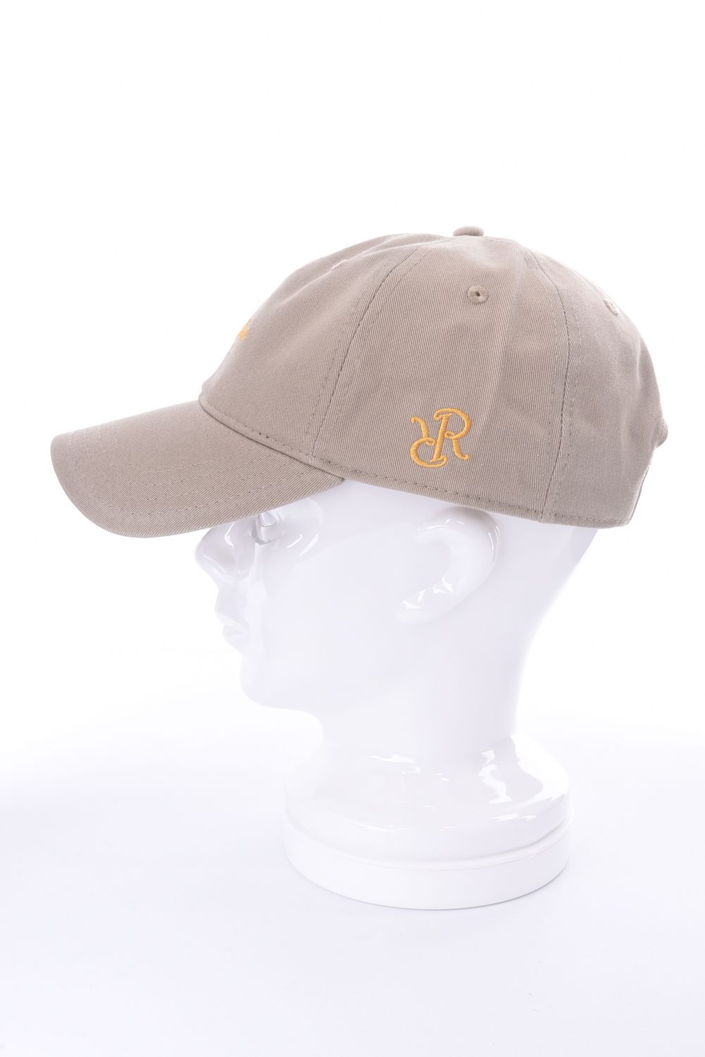 Resurrection - BASIC LOGO CAP / 3Dロゴ 刺繍 キャップ ホワイト Resurrection - BASIC LOGO CAP / 3Dロゴ 刺繍 キャップ ホワイト