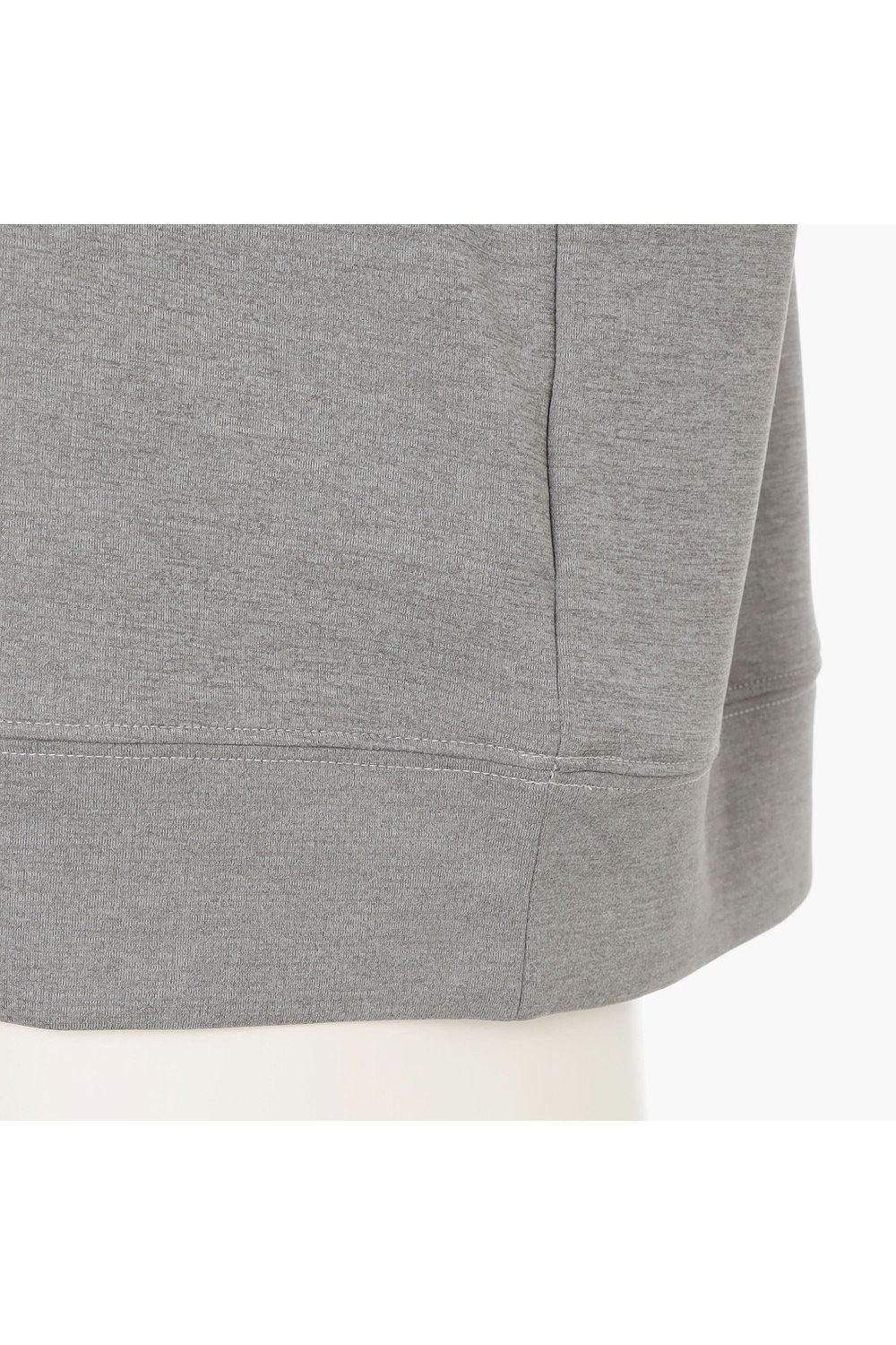 【26SS】 MEN’S COLLEGE LOGO HIGHNECK / カレッジロゴ リラックスフィット モックネックTシャツ (グレー)