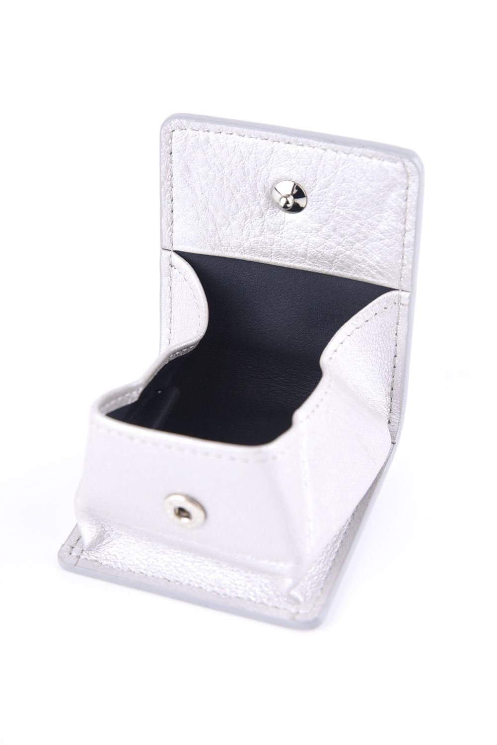 【プレゼント好適品】 Canary No.2 (カナリー) / ブランドオリジナルテキストスタイル マルチケース (モノホワイト/シルバー)*