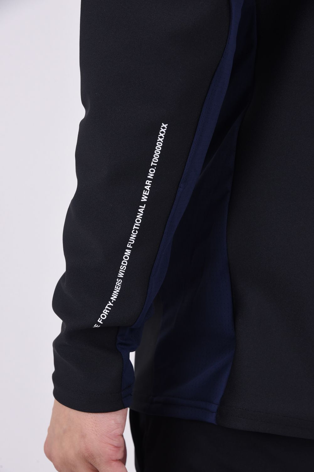 TFW49 - SIDE MESH MOCKNECK L/S T / サイドメッシュ モック