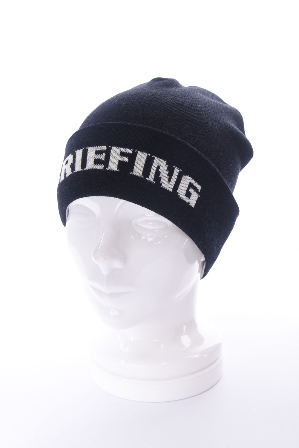 MEN’S WR WOOL LOGO BEANIE / ブランドロゴジャカード ニットビーニー (ブラック)